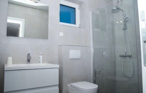 Shower, hair dryer