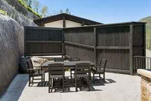 Udendørs spisemuligheder