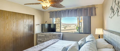 2 habitaciones, internet y ropa de cama