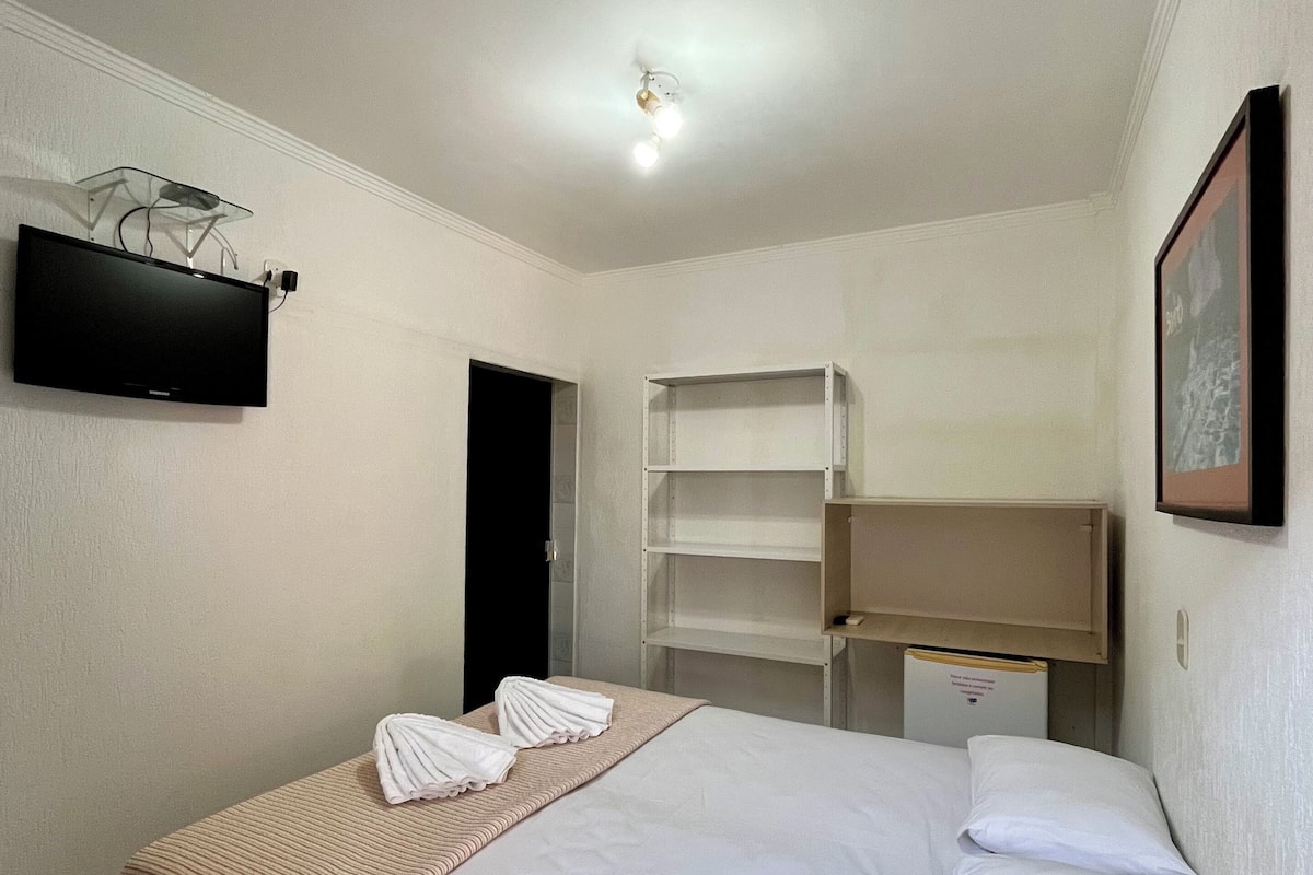 Quarto casal executivo | Wi-Fi de cortesia