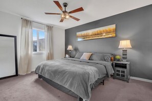 4 bedrooms, iron/ironing board, free WiFi, bed sheets