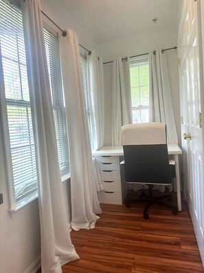 Interior - Private ground-level studio suite (Laurel)