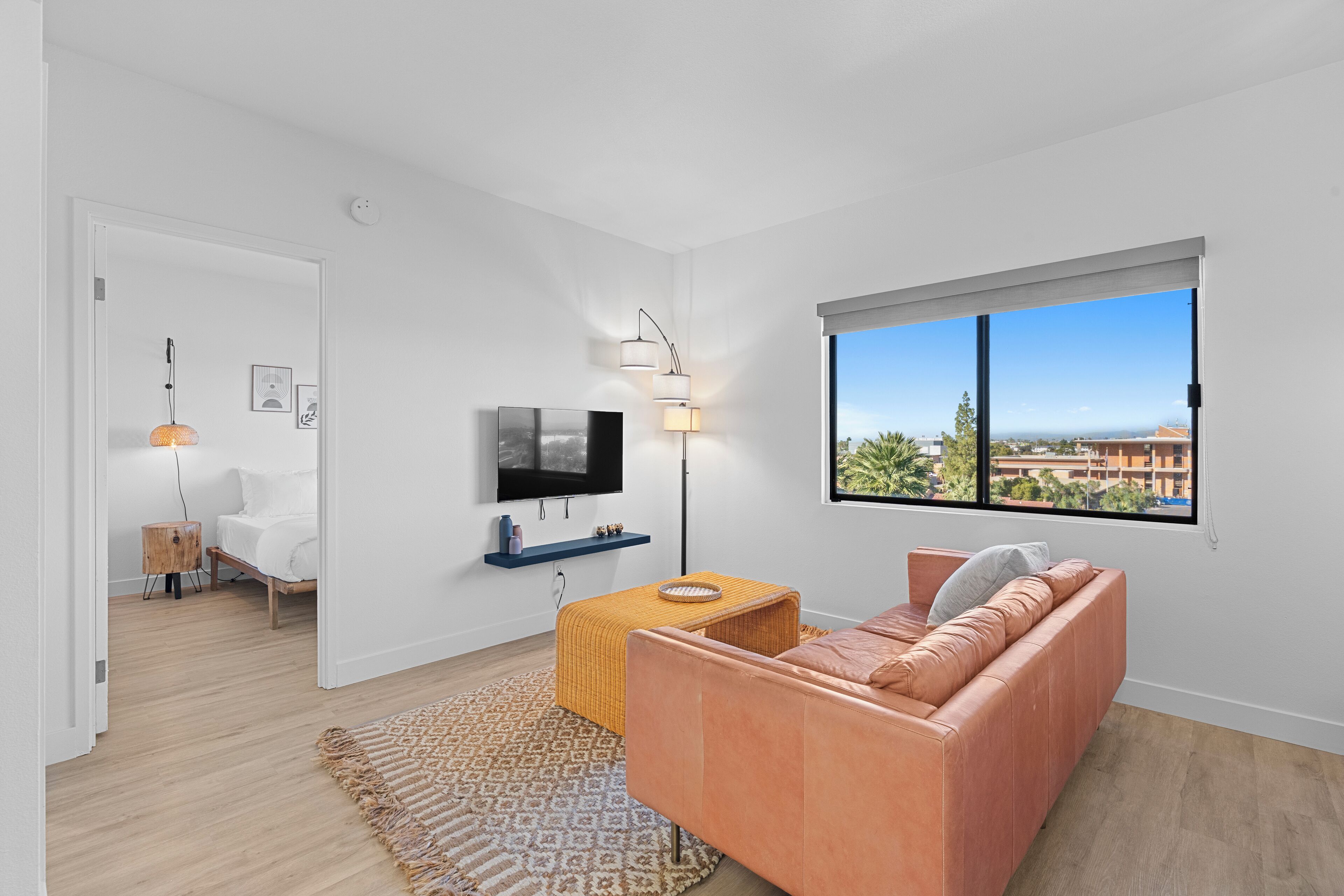 Apartment | Living area | 40-inch Smart TV with digital channels