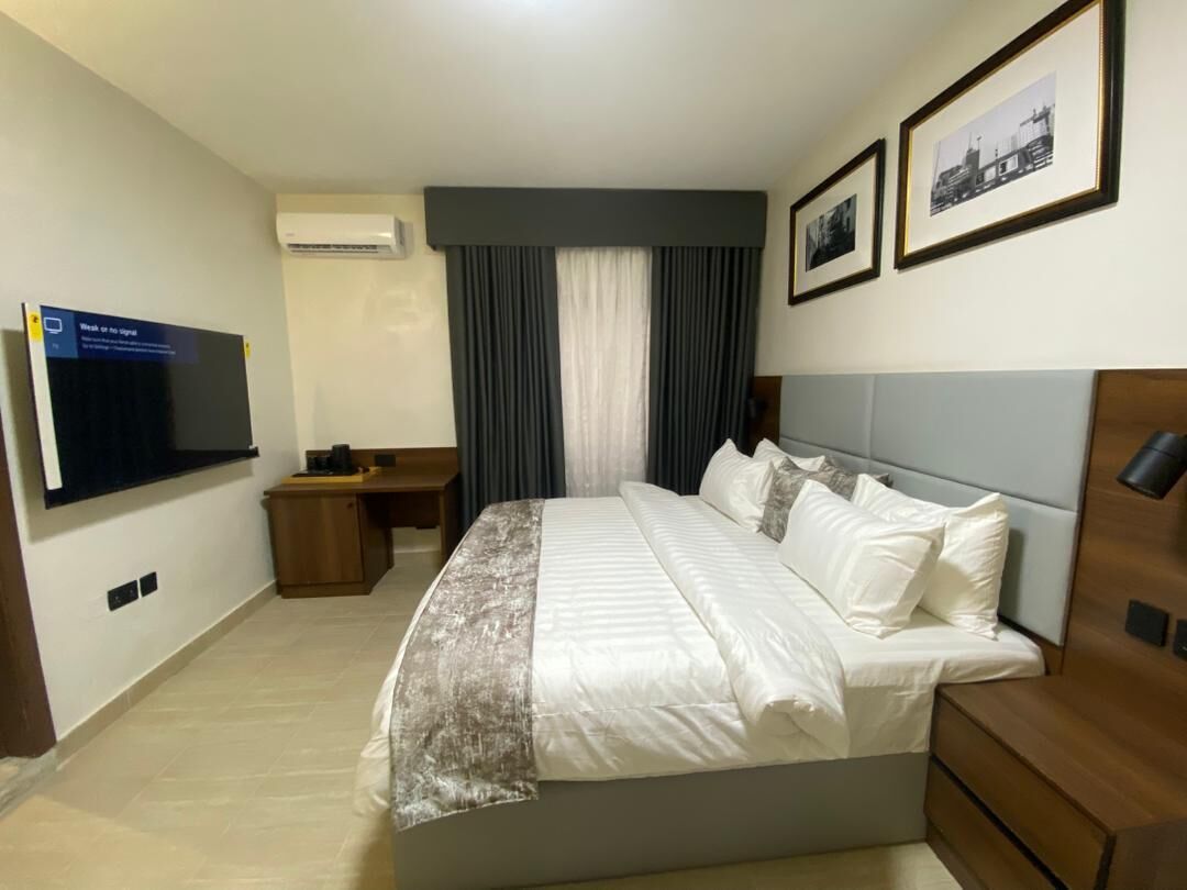 Chambre Deluxe | Bureau, espace de travail pour ordinateur portable, Wi-Fi gratuit