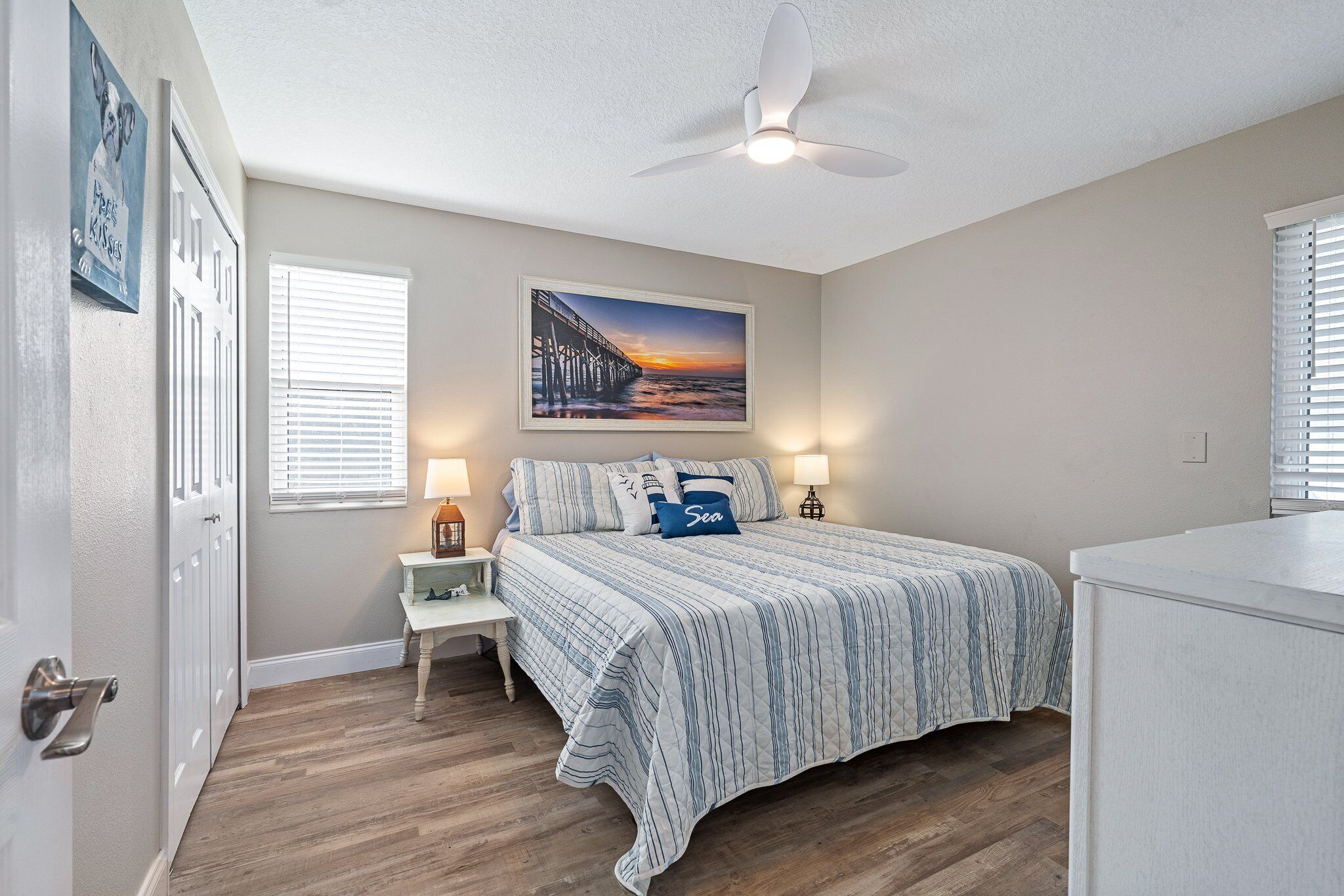 2 bedrooms, iron/ironing board, free WiFi, bed sheets