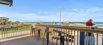 Oceanfront 2-Bedroom Condo | Pet Friendly | Deck & Views | Near Beach