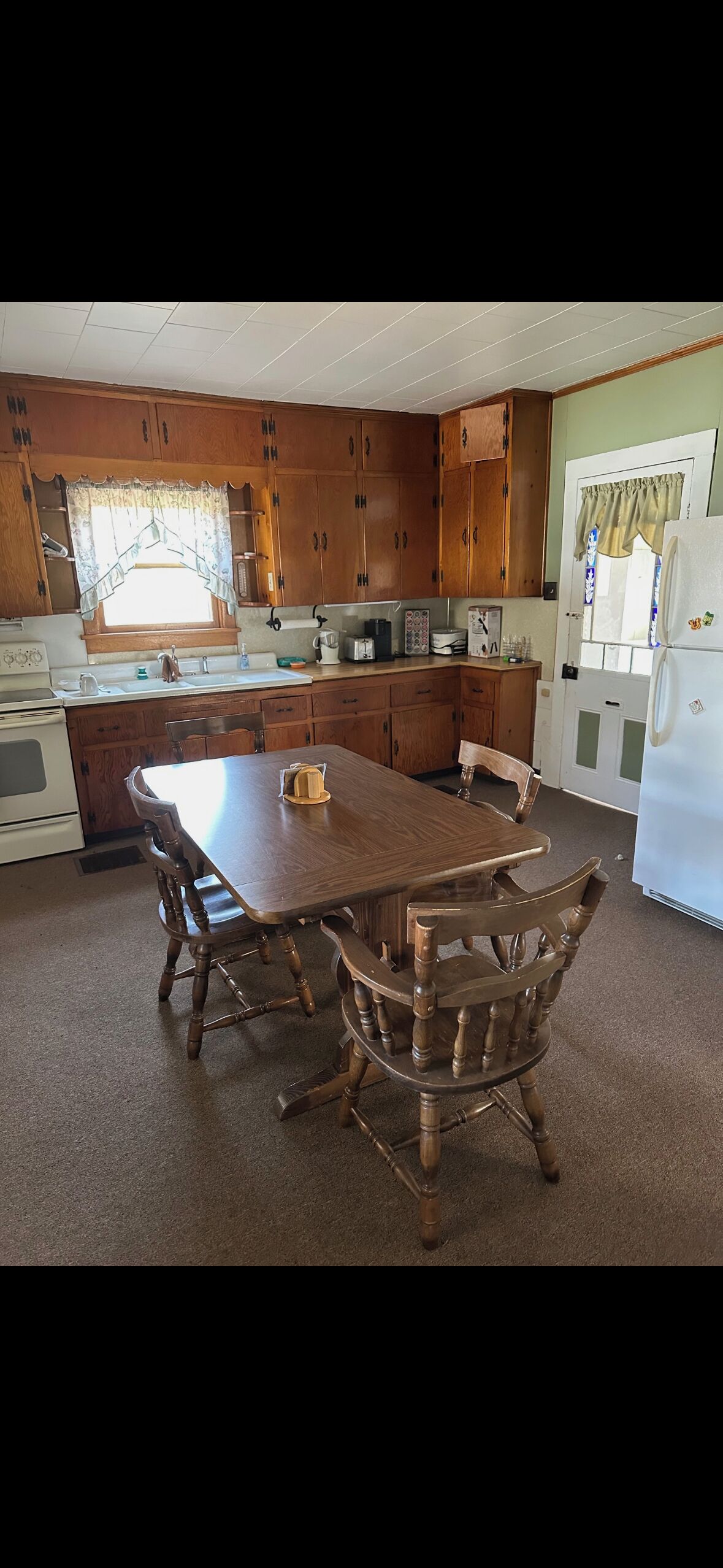 Microwave, oven, stovetop