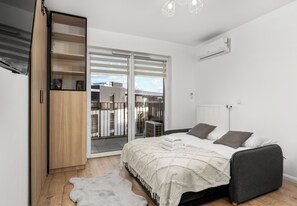 1 soverom, strykejern/-brett, wi-fi og sengetøy