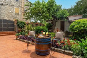 Terrace/patio - Holiday home with air conditioning (Barban)