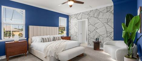 5 室のベッドルーム、WiFi (無料)、ベッドシーツ、車椅子でアクセスできる設備