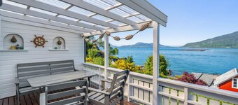 Fantastisk hjem i Skiftun med havutsikt