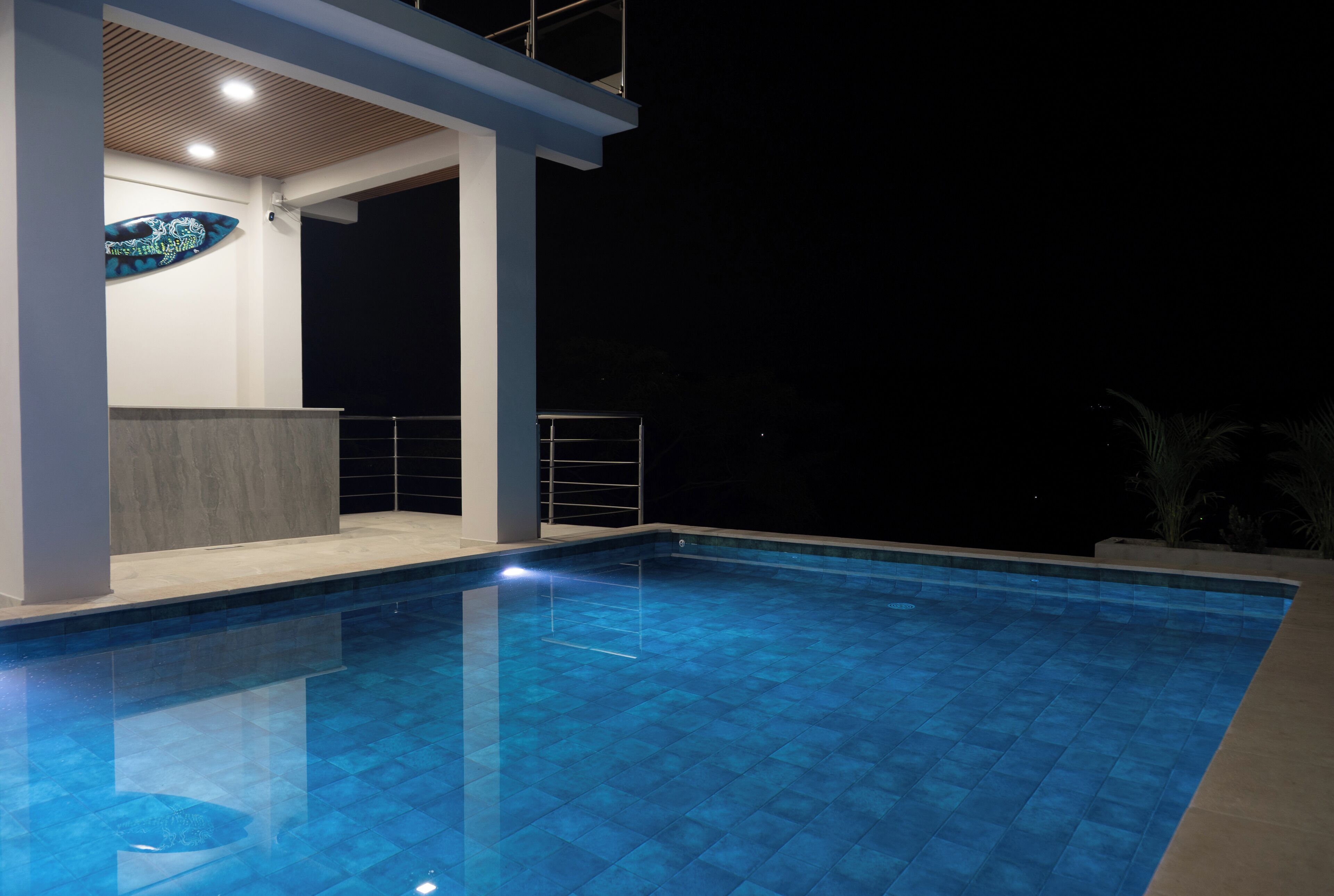 Alberca al aire libre 