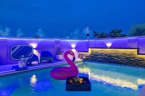 Pool - Modern Villa w/Private Pool~Rooftop~BBQ~PG~Central (Oranjestad)