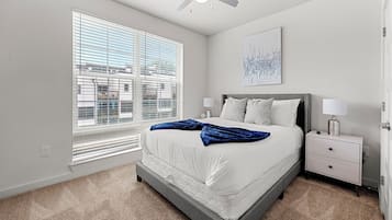 2 quartos, ferros/tábuas de passar roupa, Wi-Fi, roupa de cama