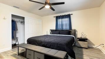 3 habitaciones, wifi y ropa de cama