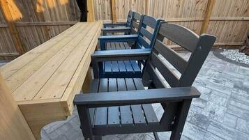 Opções para refeição ao ar livre