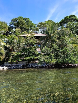 Façade de l’hébergement