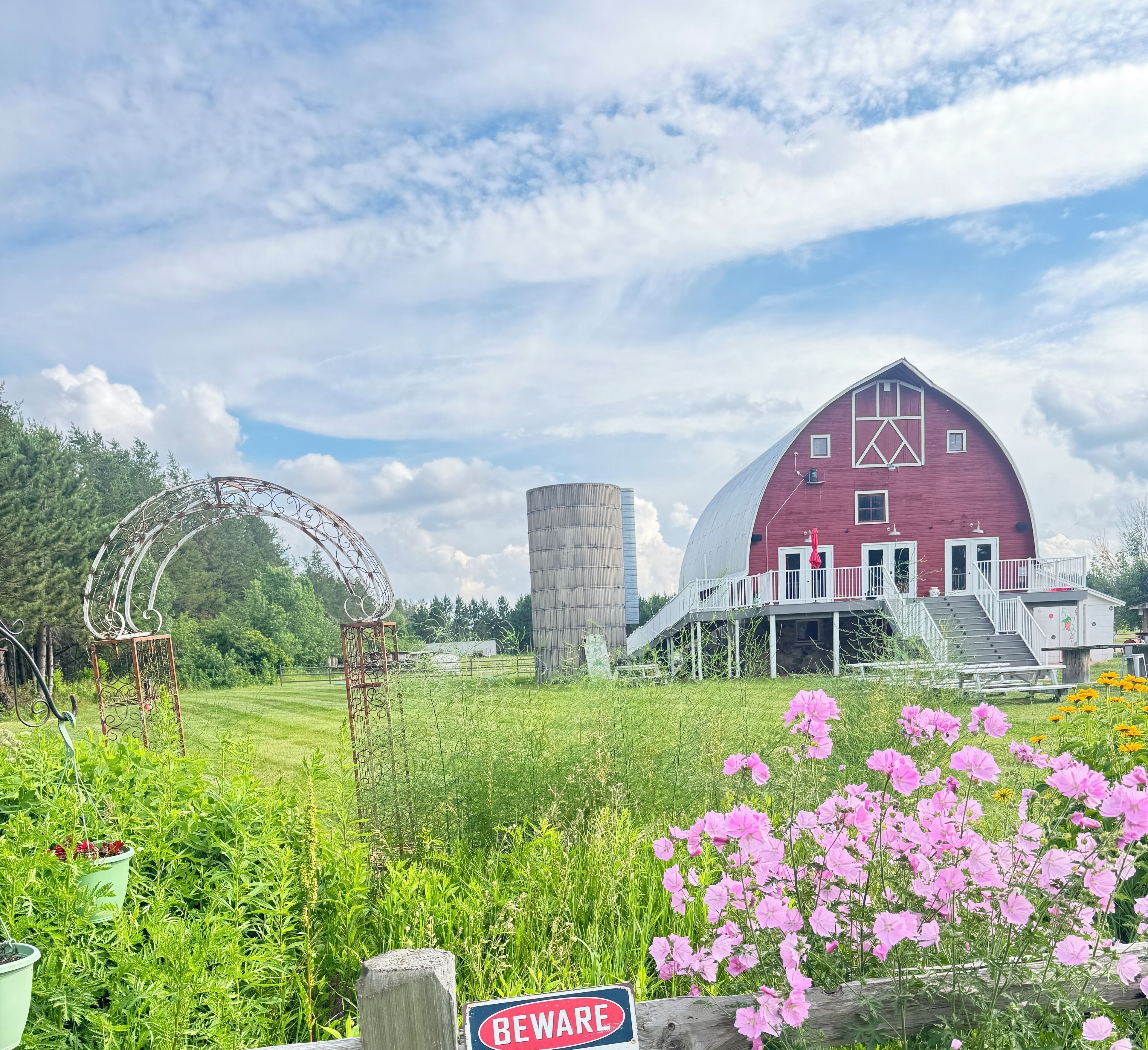 Terrain de l’hébergement 