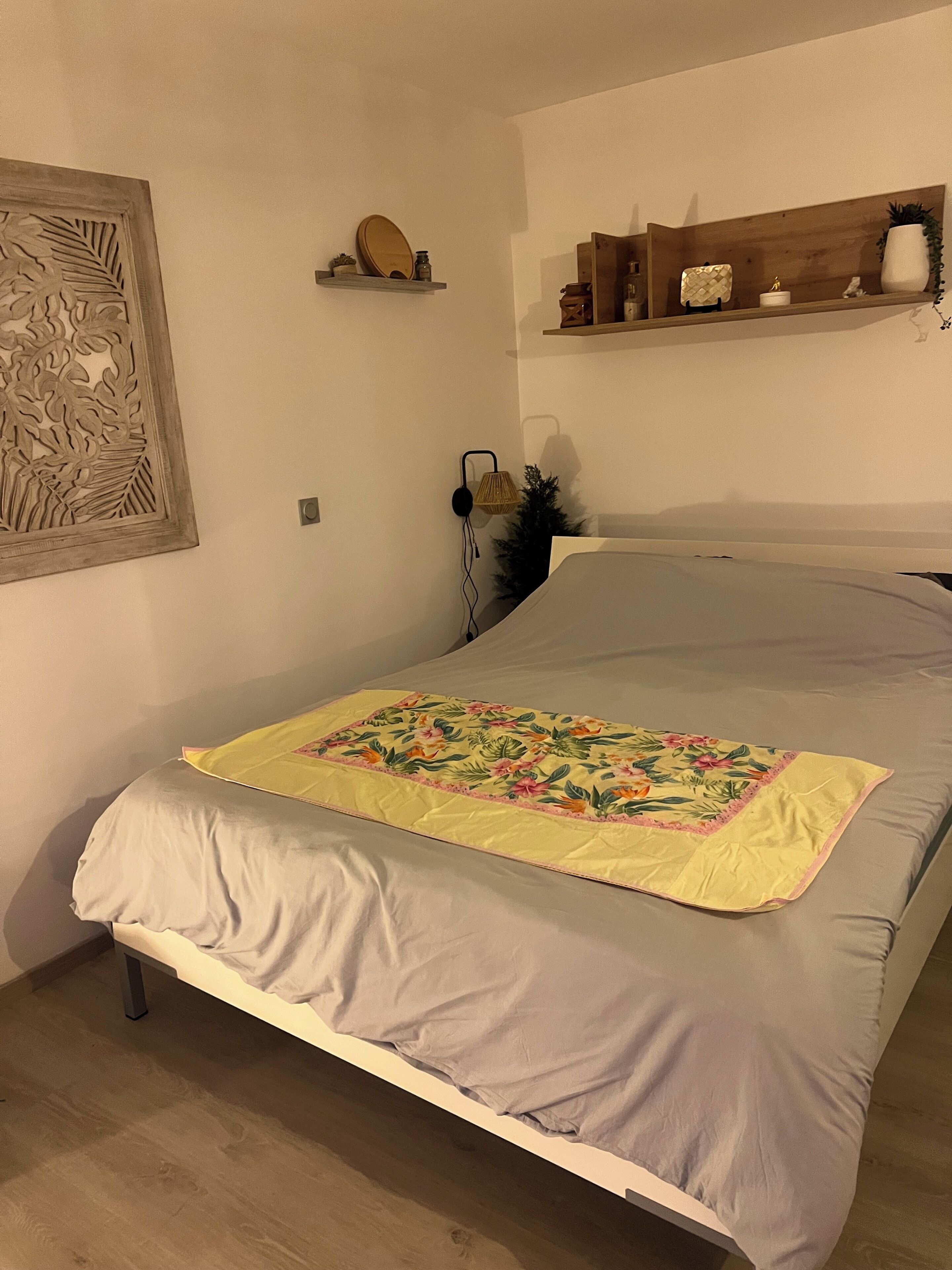 Fer et planche à repasser, accès Internet, draps fournis