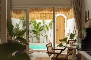Interior entrance - Villa Casadou By Orivista 6min to Beach (Pecatu)