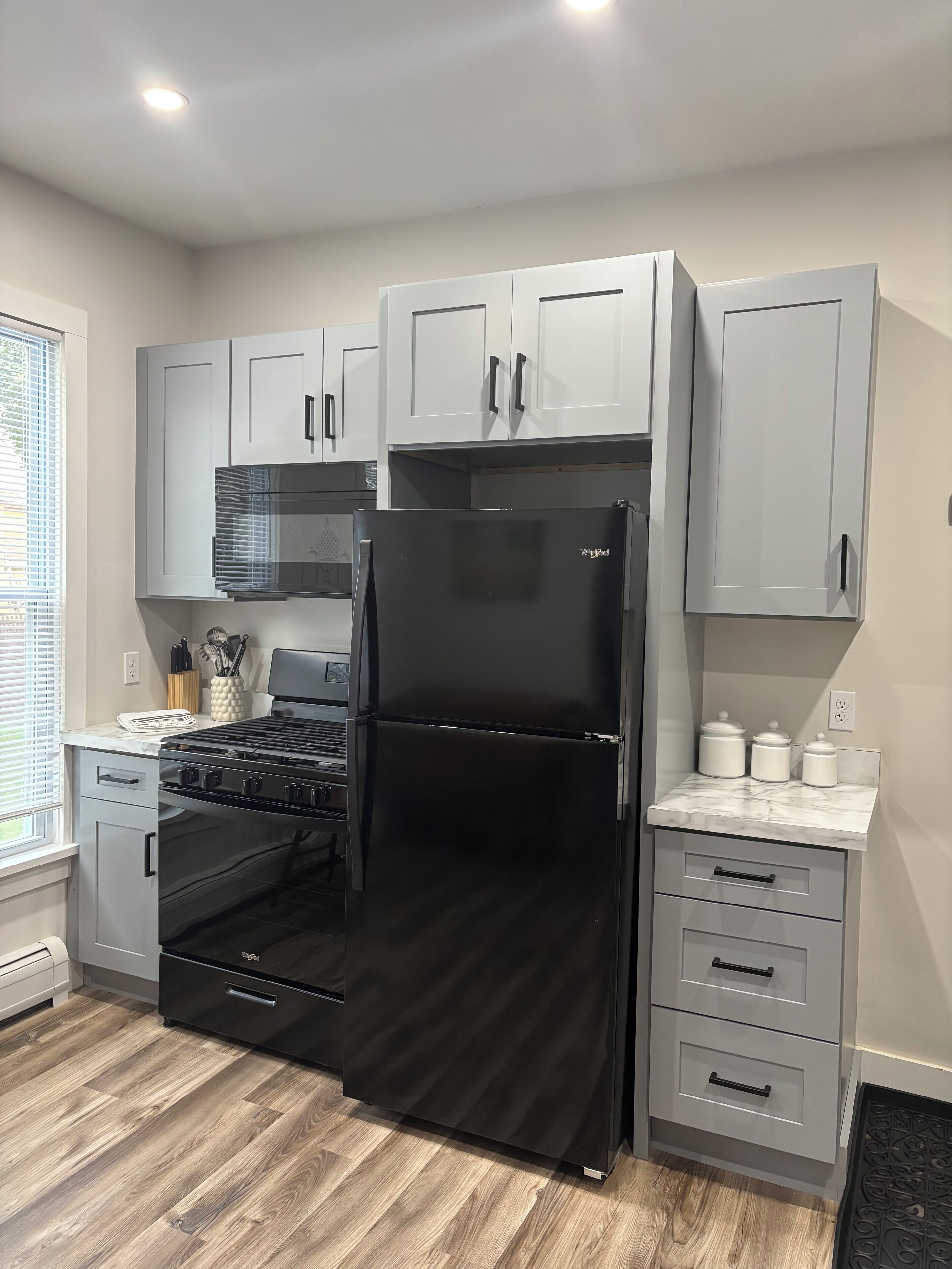 Microwave, oven, stovetop