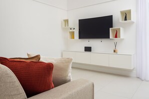 Appartement Deluxe, vue montagne | Coin séjour