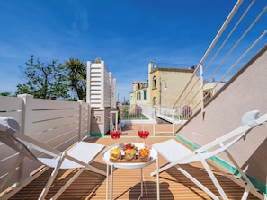 Deluxe Apartment, Mountain View | Terrace/patio - Tordara House (Sant'Agnello)