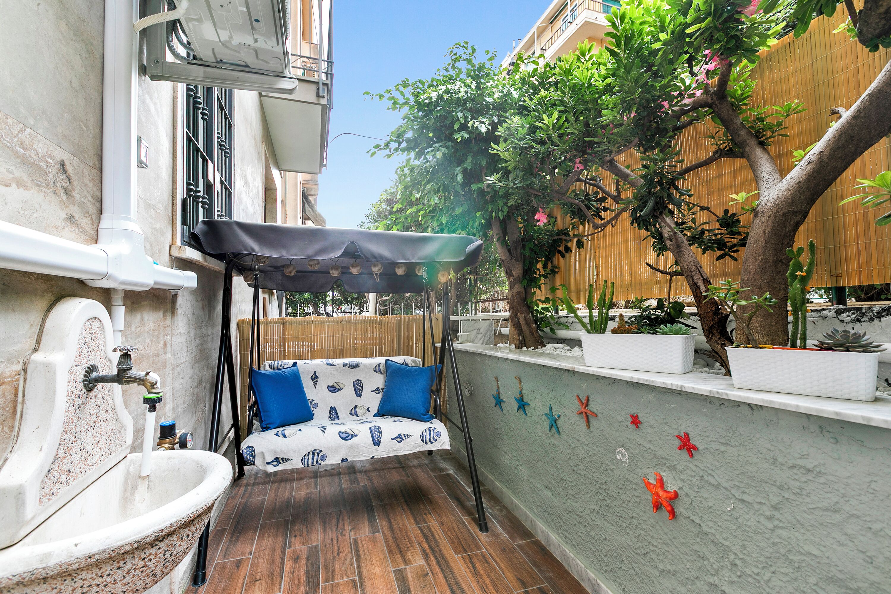 Enceinte de l’hébergement