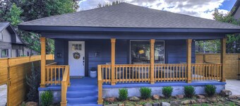 Walk to Plaza District · Modern 2BR Home near downtown and state fairgrounds.