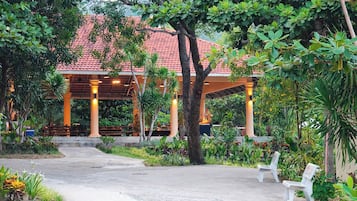 Fassade der Unterkunft