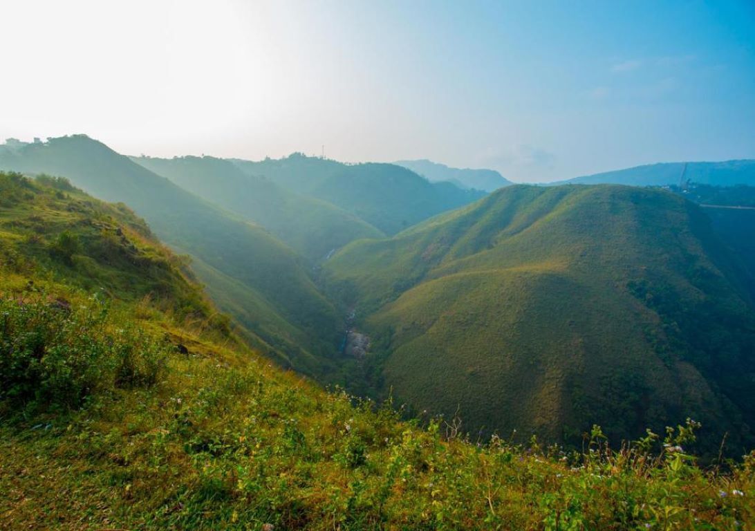 Vue depuis l’hébergement