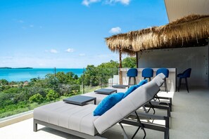 Villa, 4 Bedrooms, Private Pool, Ocean View | View from room - VillaSookjai 4BR SeaViewChawengNoi KBR54 (Koh Samui)
