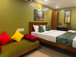 3 chambres, fer et planche à repasser, accès Internet