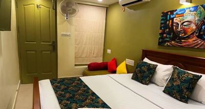 Tranquil bed & breakfast with AC in Aluva