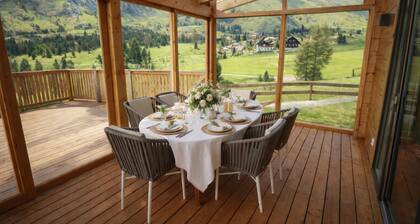 Two luxury chalets with sauna in ski resort