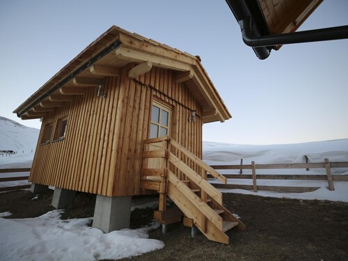 Two linked ski-in/out luxury chalets with sauna