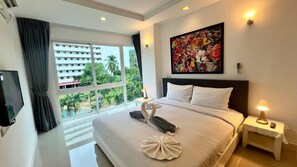 1 habitación, tabla de planchar con plancha, internet y ropa de cama 