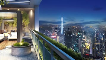 City view from property