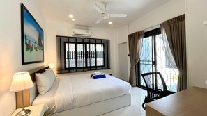 2 quartos, ferros/tábuas de passar roupa, acesso à internet