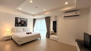 2 habitaciones, tabla de planchar con plancha, internet y ropa de cama 