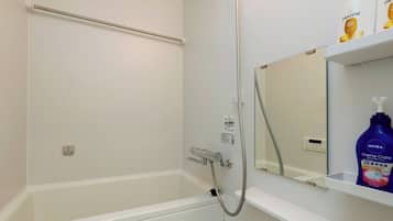 Hair dryer, towels