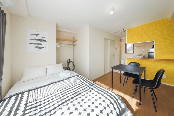 1 間睡房、免費 Wi-Fi、床單