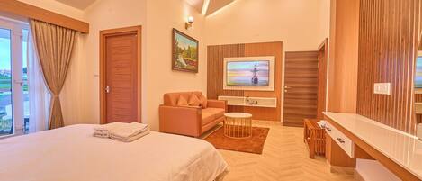 高級套房, 陽台 | 書桌、筆電工作空間、免費無線上網