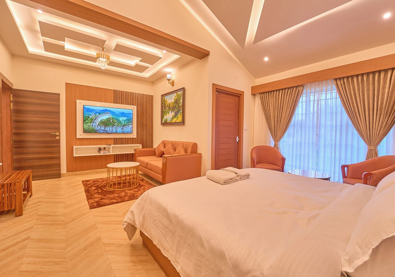 Suite de luxe | Escriptori, espai de treball apte per a portàtils i wifi gratuïta 