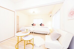 4 habitaciones, escritorio, wifi gratis y ropa de cama 