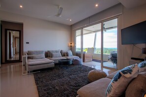 Apartment, Patio | Living area