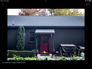 Terrace/patio - The Gardeners Cottage Wildes Meadow. Peaceful and Unique. (Wildes Meadow)