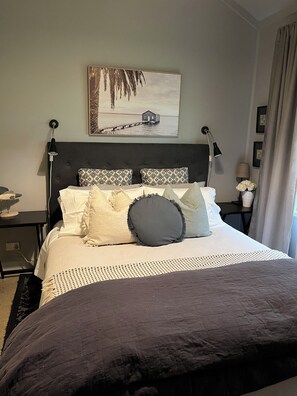 1 bedroom, iron/ironing board, Internet, bed sheets