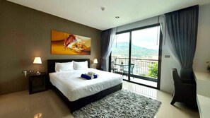 1 غرفة نوم ومكواة/لوح كي وخدمة الإنترنت وملاءات أسرّة