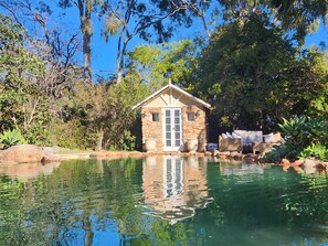 Exterior - Dreamy Group Retreat | 3BR, Pool & Fireplace - Where Nature Nurtures Connection (Darlington)